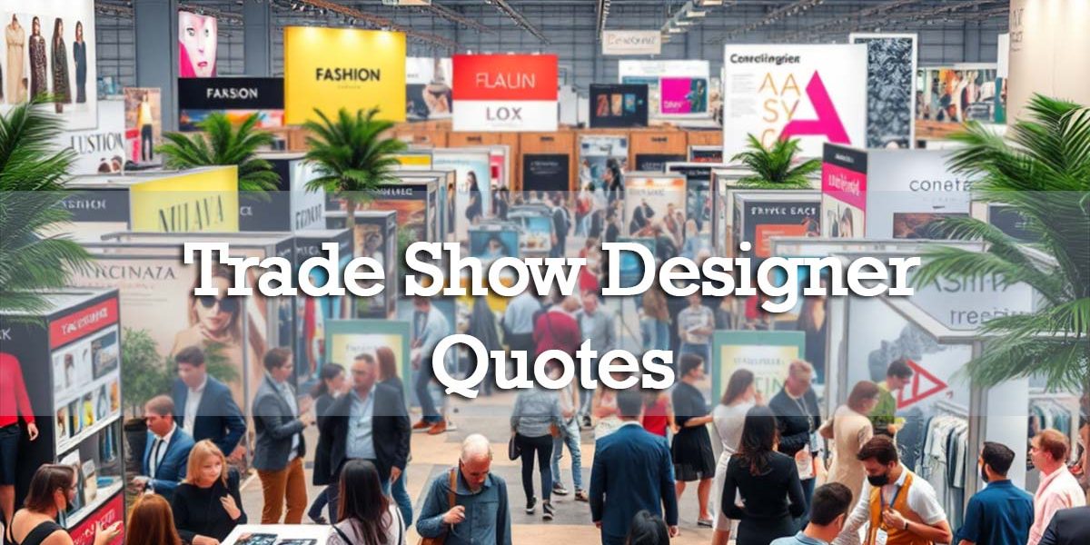 Trade Show Designer Quotes