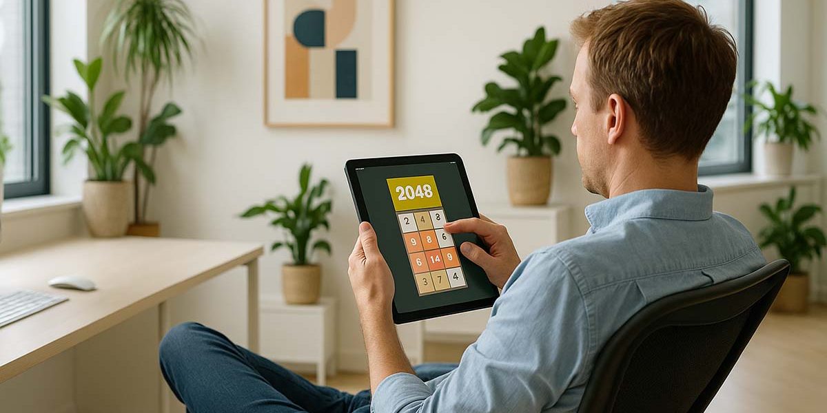 Playing 2048 to Boost Problem Solving During Creative Breaks