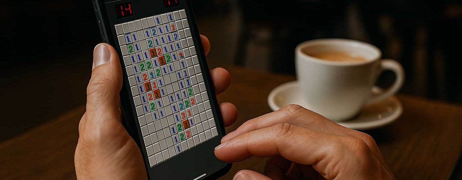 Playing Minesweeper to Train Pattern Recognition for Word Games